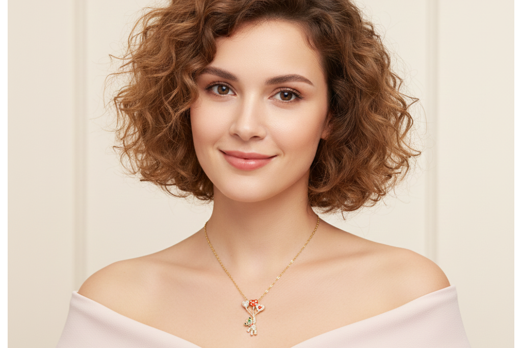 Titanium Steel Chain with Pendant