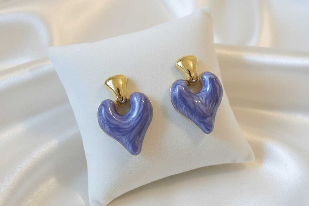 Blue Heart Shaped