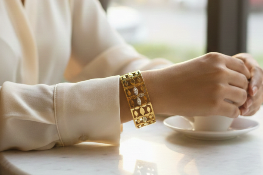 Broad Kada Bangle