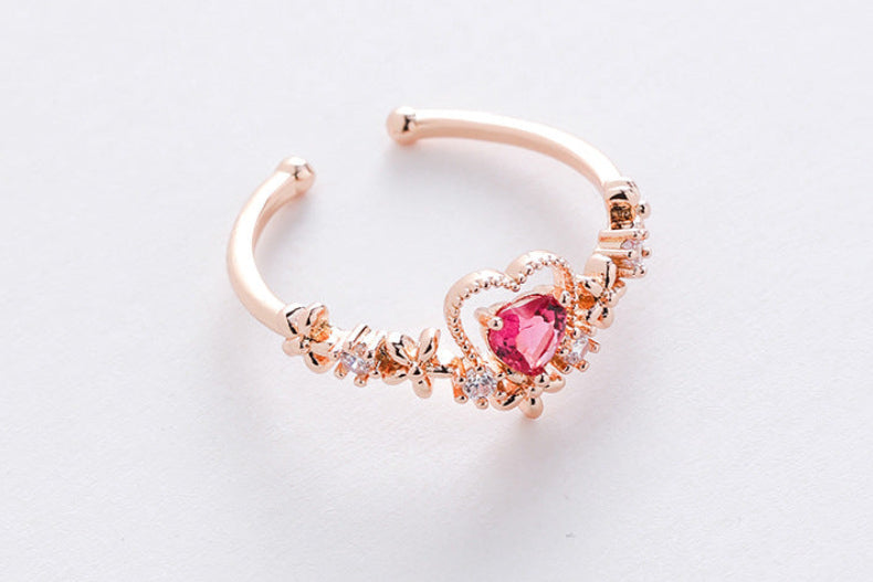 Heart Shaped Ring-Free Size