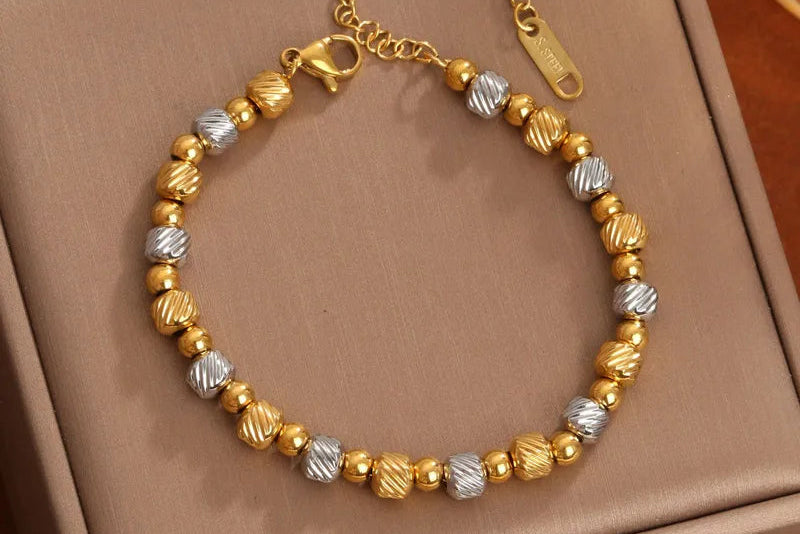 Inter Gold and silver Bracelet