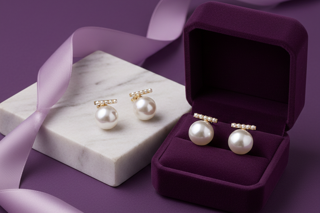 Big Pearl Stud