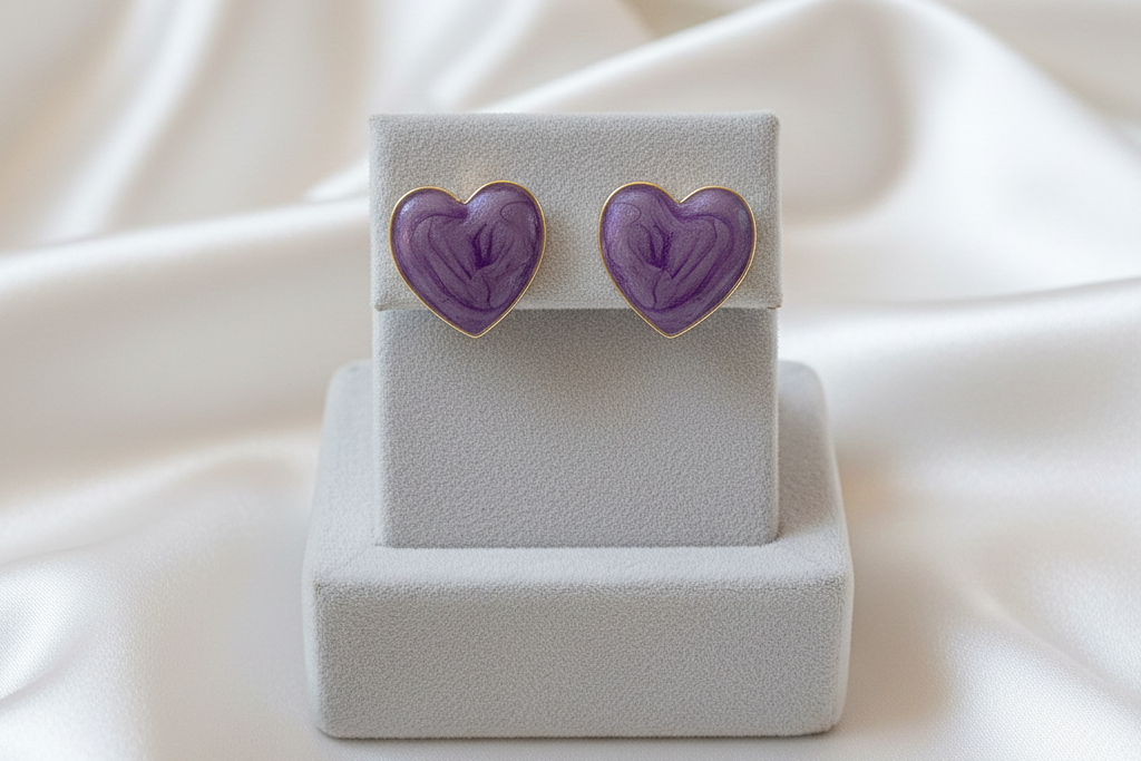Purple Heart Shape