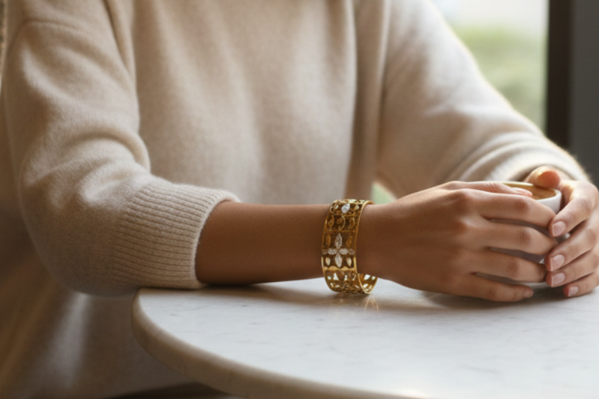Broad Kada Bangle
