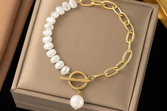 Freshwater pearl bracelets