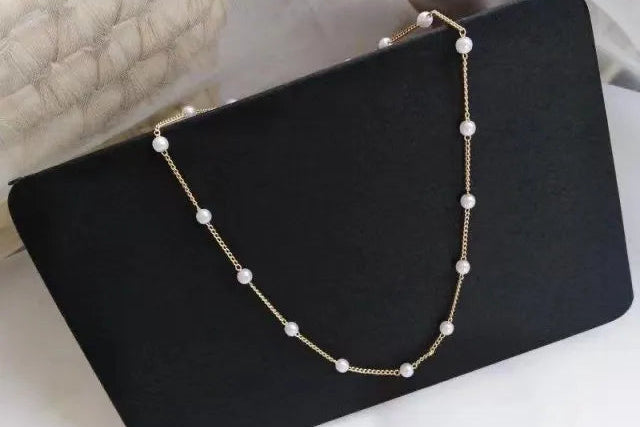 Pearl Necklace Fashion Clavicle Chain