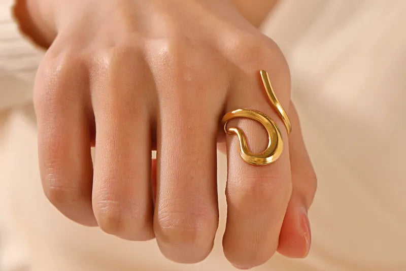 Hip-Hop Retro Open Rings