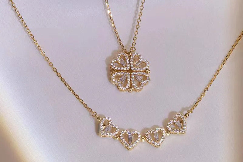 Double-Wearing Clover chain