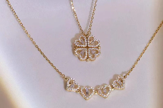 Double-Wearing Clover chain